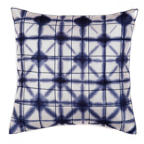 Silk Tie & Dye Shibori Cushion