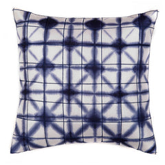 Silk Tie & Dye Shibori Cushion