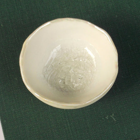 Porcelain Decorative Glass Feature Bowl - small