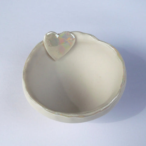 Porcelain Decorative heart Bowl – Small