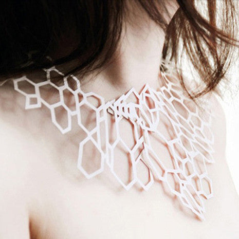 Hexagon - Paper Necklace