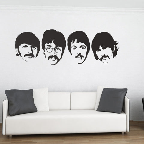 The Beatles Wall Stickers