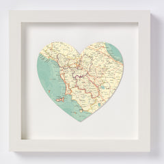 Tuscany Heart Map